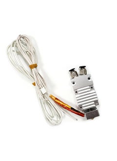 اشتري 2 in 1 Out Dual Color Hotend Extruder Kit with Heater Wire Thermistor 0.4mm Brass Nozzle 24V for 2E Model 3D Printer في الامارات