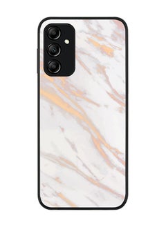 Buy Rugged Black edge case for Samsung Galaxy M14 5G Slim fit Soft Case Flexible Rubber Edges Anti Drop TPU Gel Thin Cover -  Marble Print Gold Grey in UAE