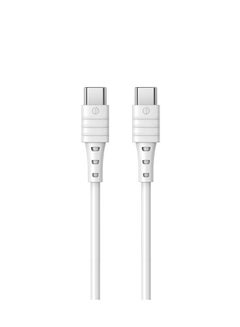 Buy Data Cable-Zero Sense Pd65W High Elastic Tpe Fast Charge Data Cable Rc-068-White in Egypt