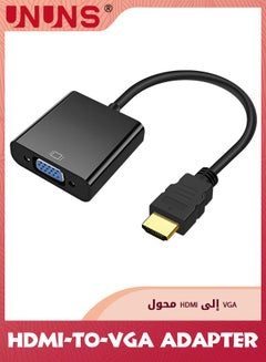 Buy DisplayPort To VGA Adapter,Gold-Plated DP To VGA 1080P Converter Male To Female,Compatible For Computer/Desktop/Laptop/PC/Monitor/Projector,HDTV in UAE