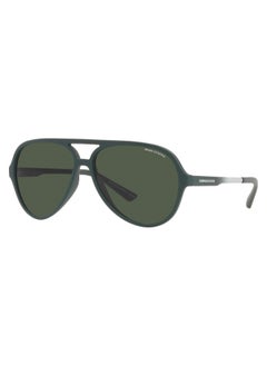 Buy Men's Aviator Shape Acetate Sunglasses 4133S - Lens Size: 60 Mm - Matte Green in Saudi Arabia