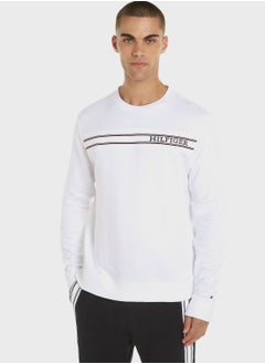 اشتري Logo Crew Neck Sweatshirt في السعودية