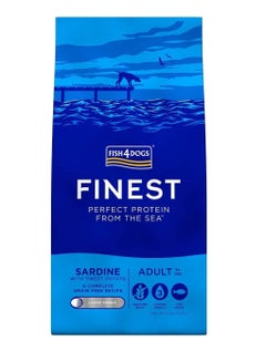اشتري Fish4Dogs Sardine With Sweet Potato Large Kibble Adult Dog Dry Food 6Kg في الامارات
