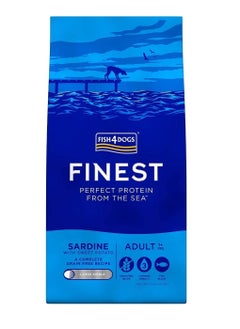 Buy Fish4Dogs Sardine With Sweet Potato Large Kibble Adult Dog Dry Food 6Kg in UAE