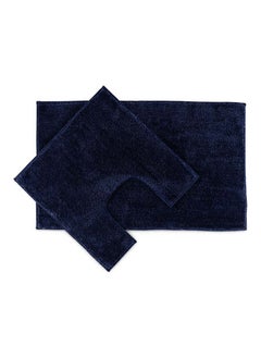 Buy Essential Bath Mat, Navy in UAE