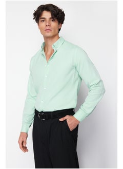 اشتري Mint Men's Slim Fit Smart Shirt TMNSS24GO00074 في مصر