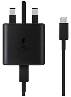 اشتري Super Fast Charger 45W with Cable for Samsung And all Type C Phones في الامارات