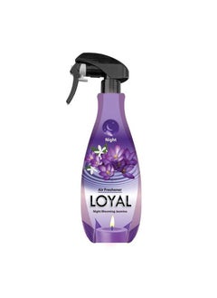 Buy Loyal Night Blooming Jasmine Fragrance Concentrated Air Freshener For Home, Office, Inside Car, 450ml, Night in UAE