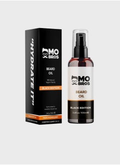 Buy Beard Oil 100Ml - Black Edition in UAE