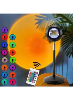 Buy 15 Colors Portable Modern Style Antique Designed Sunset Projection Light Lamp in UAE