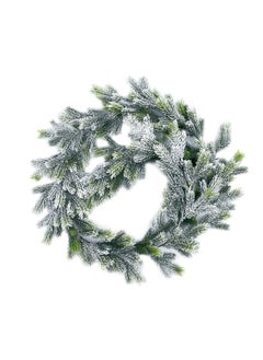 Buy Gulf Flowers Christmas Garland – Snow Finish Holiday Decoration in UAE