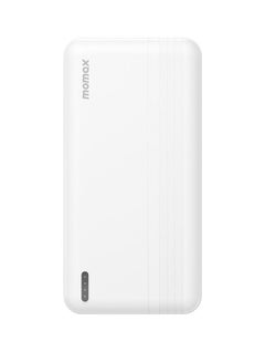 Buy Momax iPower Portable Charger with 2 USB-C Ports and 20000mAh USB Port 20W for PD Port - White in Saudi Arabia