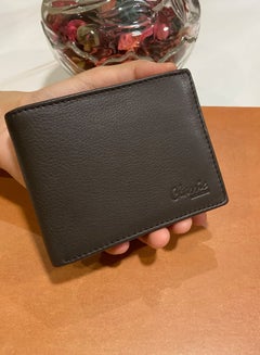 Buy Classic Milano Genuine Leather Wallet For Men - Dark Brown in Saudi Arabia