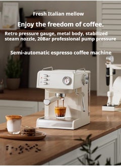 اشتري Italian home extraction coffee machine office steam milk frothing semi-automatic all-in-one coffee machine في السعودية