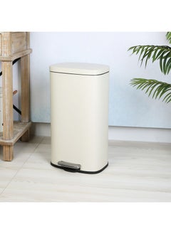 Buy Falcon 30L Pedal Bin Soft Close Iron With Powder Coating 34 X 23.5 X 63.5Cm in UAE