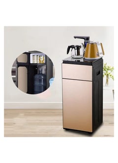 Buy Gold Freestanding Bottom Load Hot and Cold Water Dispenser – Electronic Cooling, Tea & Coffee Bar Machine for Home Use, Bottled Water Cooler with LED Indicator, Quick Heating & Cooling in UAE