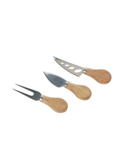 Buy Cheese Knives Set Of 3Pcs in UAE