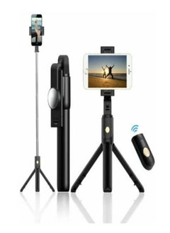 Buy k10 selfie stick tripod Black in UAE