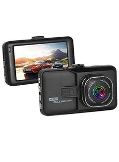 Buy Ntech Dash Cam 1080P FHD DVR Car Driving Recorder 3 Inch LCD Screen 170° Wide Angle, G-Sensor, WDR, Parking Monitor, Loop Recording, Motion Detection in UAE