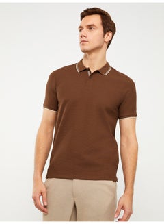 Buy Polo Neck Short Sleeve Men's T-Shirt in Egypt