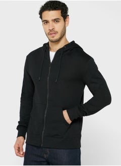 Buy Essential Zip Through Hoodie in UAE