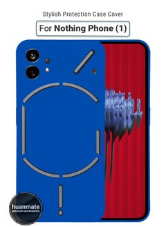 Buy Stylish Silicone Case Cover For Nothing Phone 1 Blue in Saudi Arabia