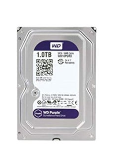 Buy Western Digital WD10PURX Hard Drive, 1TB - Designed for Surveillance and Video Recording in Egypt