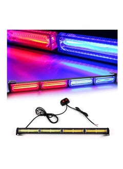 Buy LED Strobe Police Light Flasher COB 21" 42W Warn Emergency Light for Police Snow Plow Truck, Law Enforcement Vehicle Ambulance Fire Truck (Red Blue) in UAE