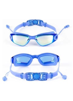 Buy Premium QShop®️ Leak-Proof and Fog-Proof Swim Goggles for Adults Men Women Youth, UV Protection 180 Degree Clear View Swimming Goggles in Egypt