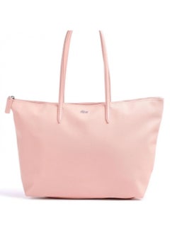 Buy Women's L12.12 Concept Fashion Versatile Large Capacity Zipper Handbag Tote Bag Shoulder Bag Large Light Pink in UAE