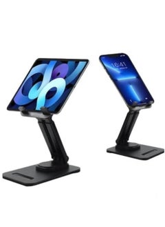 Buy Adjustable ABS Desktop Stand (170x118x30mm) for Phones & Tablets – Universal, Portable, Sturdy Design in UAE