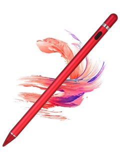 اشتري Active Stylus Pens for Touch Screens, Digital Stylish Pen Pencil Rechargeable Compatible with Most Capacitive Touch Screens في الامارات