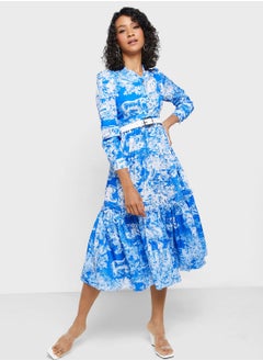 Buy Floral Print Dress in UAE