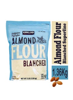 Buy Almond Flour Blanched California Superfine, 1.36kg (3 Pounds) in UAE