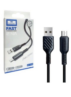 Buy Micro USB Fast Charging Cable 2.4A 1m , EC-171M in Egypt