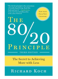 Buy The 80/20 Principle The Secret to Success by Achieving More with Less in UAE