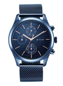 Buy Titan Blue Dial Analog with Date Watch for Men in UAE