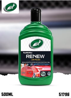 Buy Turtle Wax 500ml Renew Polish Removes Fine Scratches Revives Color Car Polish 51796 in Saudi Arabia