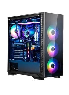 اشتري Gaming PC Desktop, Intel Core i5, GeForce RTX 3050 8GB, 16GB RAM, 240GB NVMe SSD+1TB HDD, Wi-Fi, Type C, HDMI/DP, Win10 - Black في الامارات