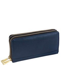 Buy Navy Leather Wallet for Women and Designer Ladies Wallet for Women in UAE