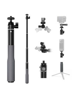 Buy TELESIN 360° Waterproof Selfie Stick 25.75" w Hand Strap Underwater Dive Diving Extension Stick Pole Monopod for GoPro Max 12 11 10 9 8 7 Insta360 X3 GO3 Ace Pro DJI Action 4 Osmo Pocket 3 Accessories in Saudi Arabia