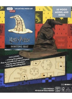 اشتري IncrediBuilds: Harry Potter: Sorting Hat 3D Wood Model and Book في الامارات