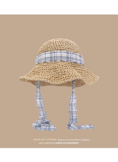 Buy New Handmade Woven Sun Hat 56-58cm in Saudi Arabia