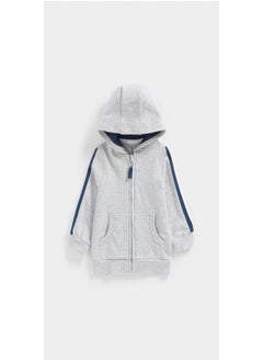 Buy Grey Zip Up Hoodie in Saudi Arabia