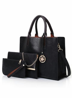 Buy Women's Shoulder Crossbody Tote and Handbag Set Of 3 for Traveling Party Shopping Gift and Casual Use in UAE