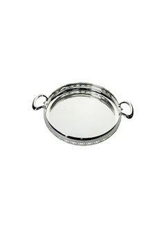 اشتري Silverplated Large Size Round Tray في الامارات