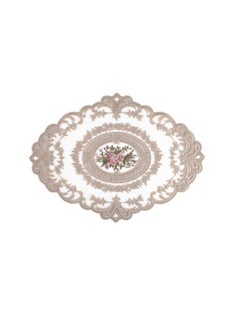 Buy Embroidered Lace Table Mat Placemat Home Accessories in Saudi Arabia