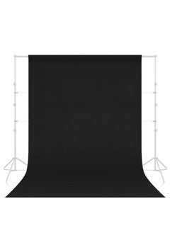 Buy 3M X 2M Black Backdrop for Photography Black Photo Background Screen Black Sheet for Photo Video Studio Photoshoot Zoom in Saudi Arabia