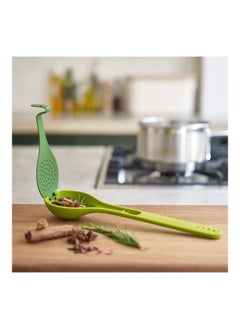 Buy Plastic Flavour-Infusing Cooking Spoon Green in Egypt