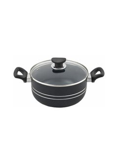 Buy Majestic Non Stick Casserole Handi Dutch Size 22 Cm With Glass Lid and Durable Handle Original Made in Pakistan in UAE